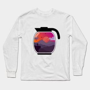 WHEN THE CAFFEINE KICK IN! Long Sleeve T-Shirt